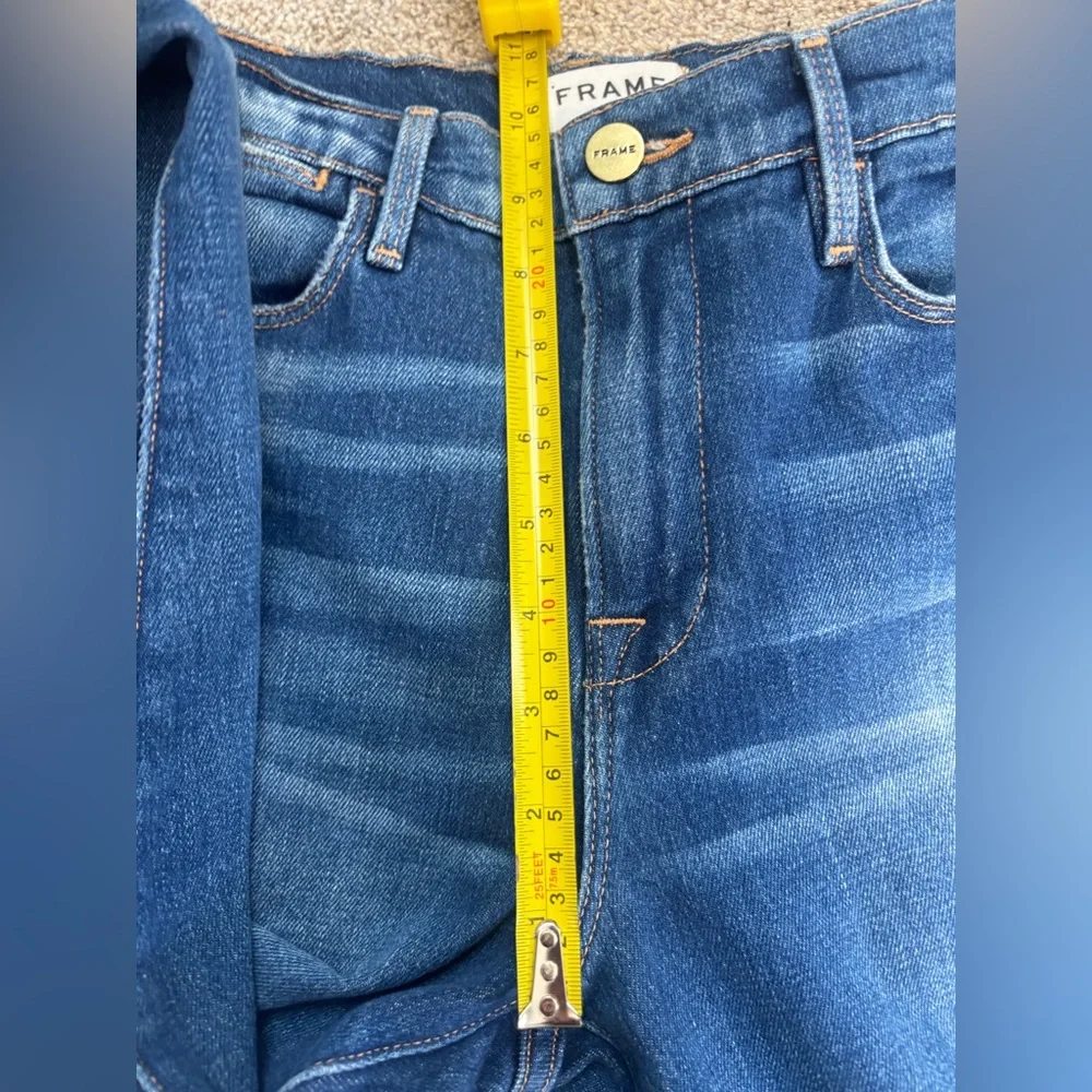 FRAME DENIM LeHigh Flare Jeans High Rise Size 26 - Picture 5 of 13